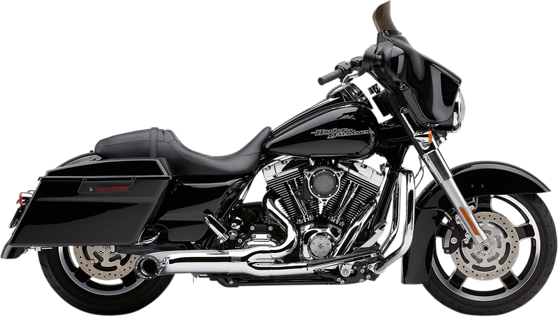 COBRA Turn Out 2-into-1 Exhaust System - Chrome