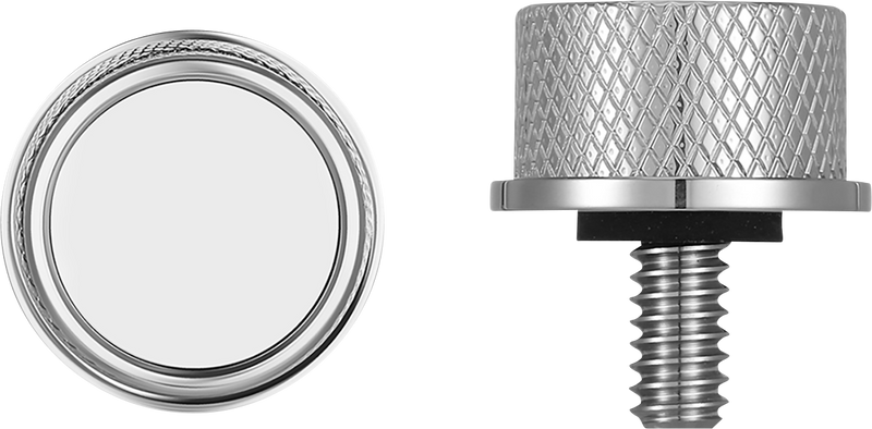 FIGURATI DESIGNS Seat Mounting Knob - Stainless Steel - Smooth FD60-SEAT KN-SS