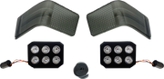 CUSTOM DYNAMICS LED Tour-Pak Run/Brake Lights with Lenses - Smoke
