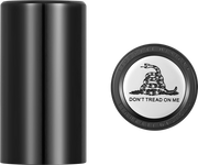 FIGURATI DESIGNS Docking Covers - Don't Tread On Me - Long - Black FD40-DC-2545-BK