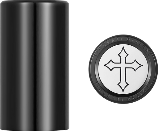 FIGURATI DESIGNS Docking Covers - Cross - Long - Black FD41-DC-2545-BK