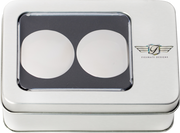 FIGURATI DESIGNS Swing Arm Covers - Custom - Silver FD60-SS