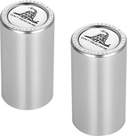 FIGURATI DESIGNS Docking Covers - Don't Tread On Me - Long - Silver FD40-DC-2545-SS