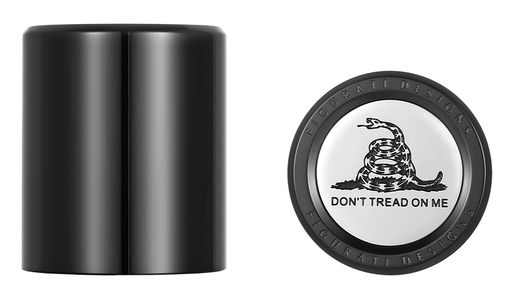 FIGURATI DESIGNS Docking Covers - Don't Tread On Me - Black FD40-DC-2730-BK