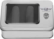 FIGURATI DESIGNS Docking Covers - American Flag Skull - Contrast Cut - Black FD27-DC-2545-BK