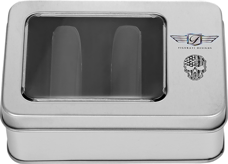 FIGURATI DESIGNS Docking Covers - American Flag Skull - Contrast Cut - Black FD27-DC-2545-BK