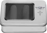 FIGURATI DESIGNS Docking Covers - Cross - Long - Black FD41-DC-2545-BK