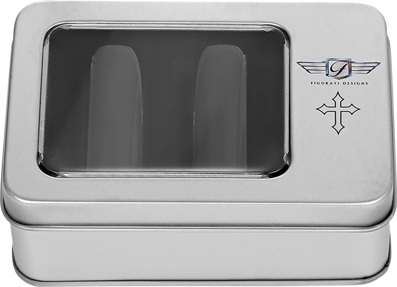 FIGURATI DESIGNS Docking Covers - Cross - Long - Black FD41-DC-2545-BK