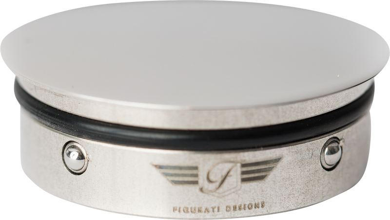 FIGURATI DESIGNS Swing Arm Covers - Custom - Silver FD60-SS