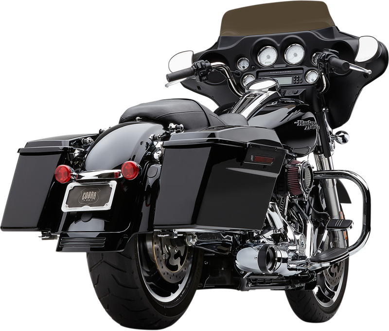 COBRA Turn Out 2-into-1 Exhaust System - Chrome