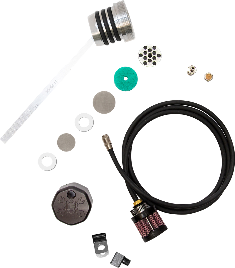 FEULING OIL PUMP CORP. Vented Dipstick - Black - Touring