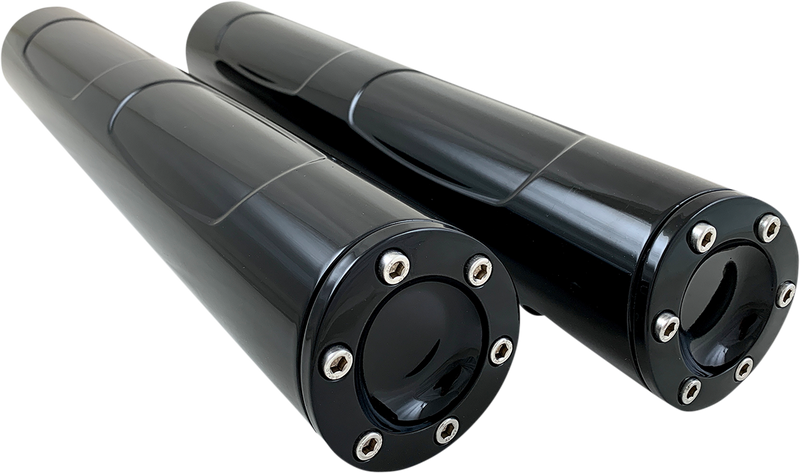 KODLIN USA FORK COVER - SOFTAIL MODELS BLACK