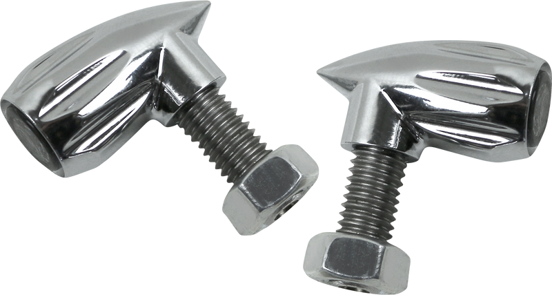 KODLIN USA 3-1 BULLET REAR INDICATORS LIGHTS- CHROME