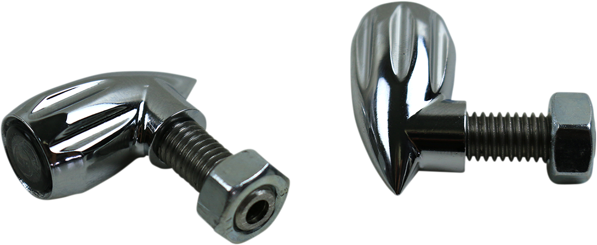 KODLIN USA 3-1 BULLET REAR INDICATORS LIGHTS- CHROME