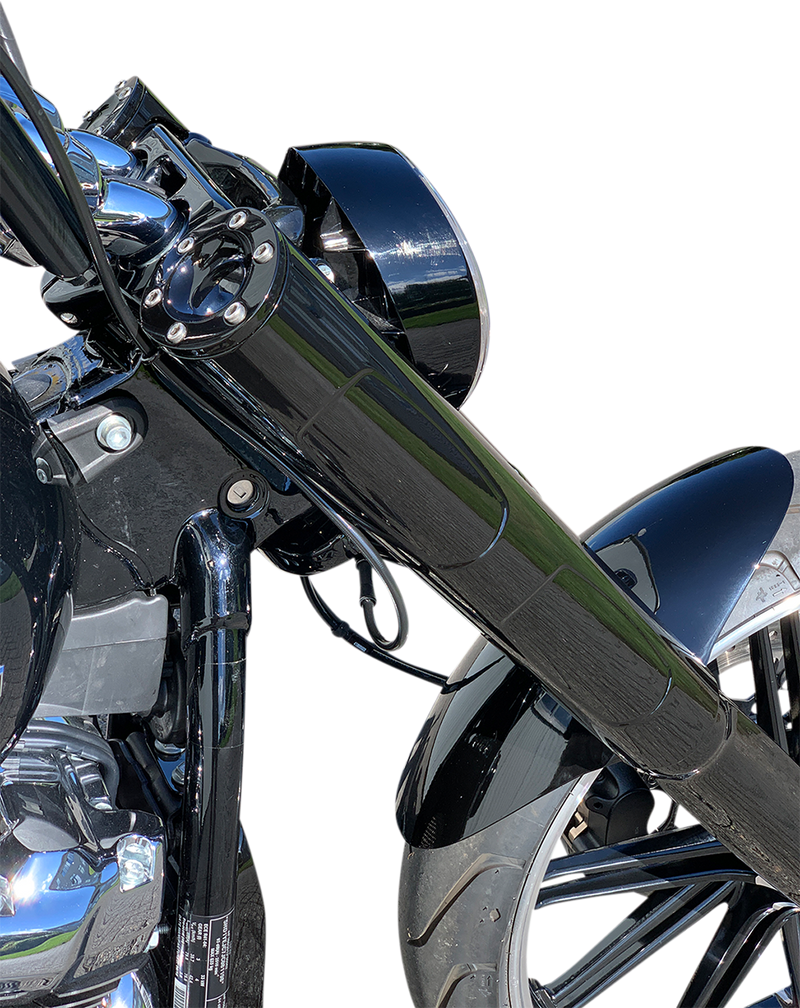 KODLIN USA FORK COVER - SOFTAIL MODELS BLACK