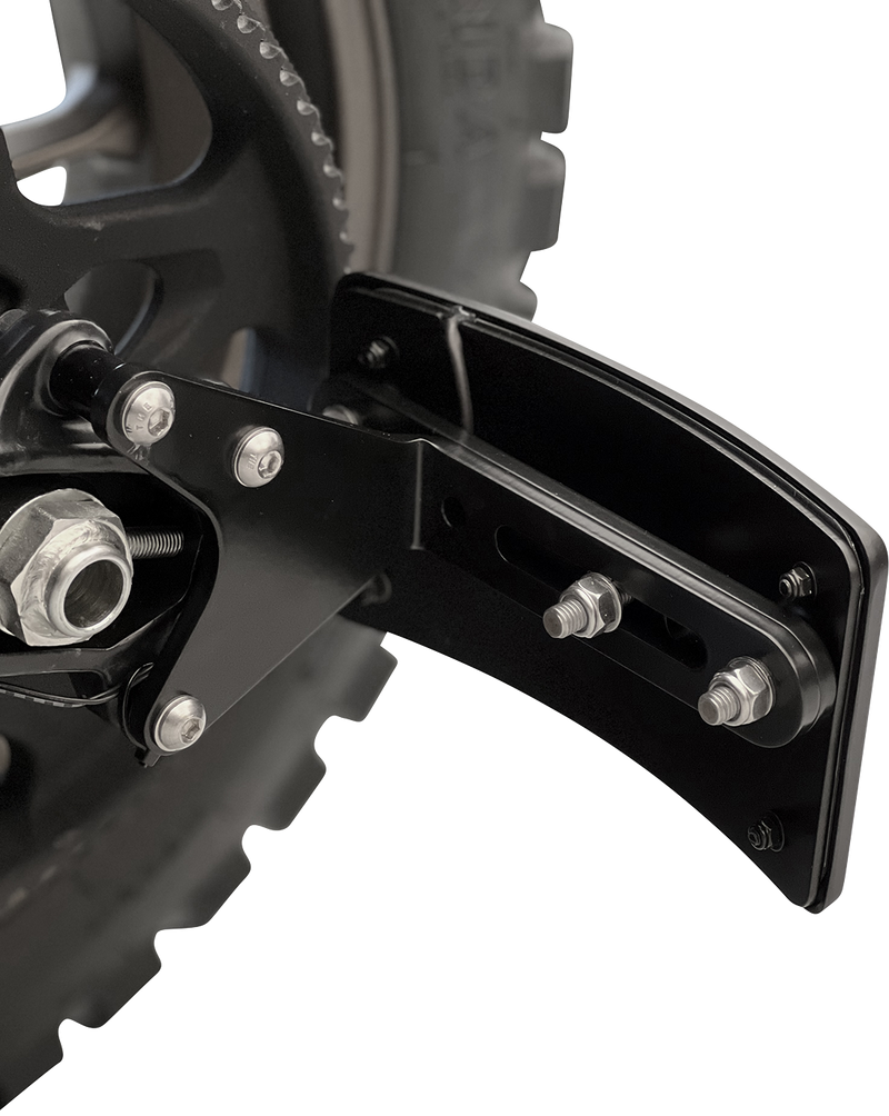 KODLIN USA LICENSE PLATE BRACKET - SPORTSTER S - BLACK