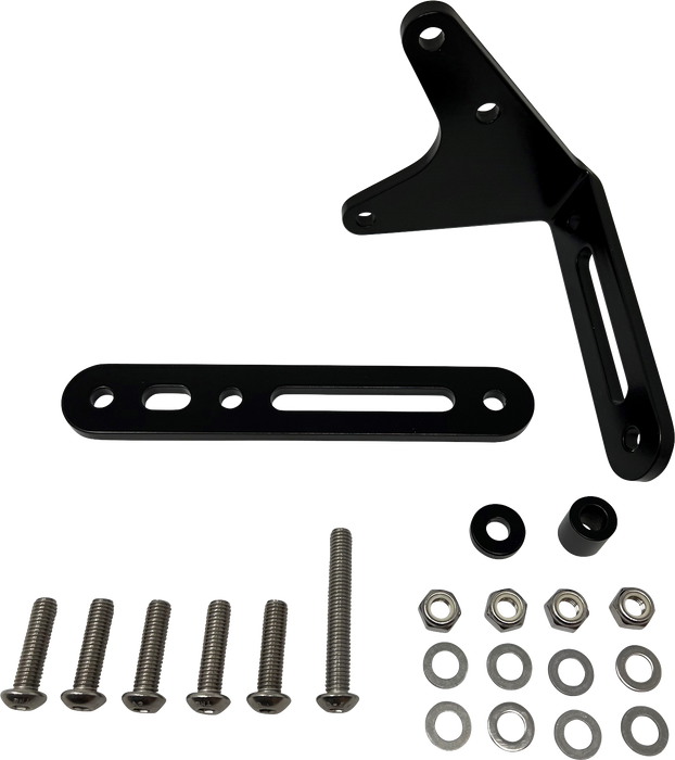 KODLIN USA LICENSE PLATE BRACKET - SPORTSTER S - BLACK