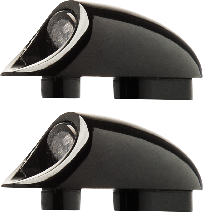 KODLIN USA 3-1 MINI FENDER STRUT INDICATOR LIGHTS - BLACK