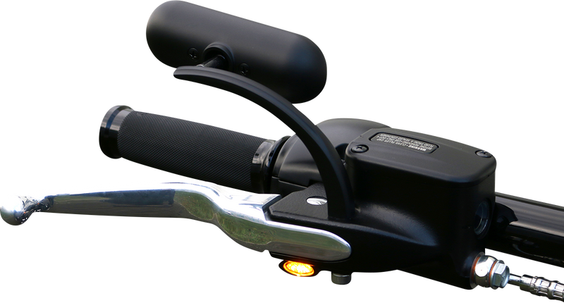 KODLIN USA LED 2-1 FRONT TURN SIGNAL w/ RUNNING LIGHT- BLACK