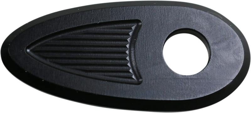 KODLIN USA Fender Struts Rear Turn Signal Adapter/Cover Plates - Black