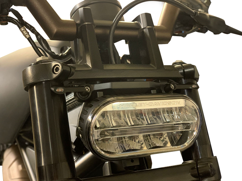 KODLIN USA FRONT TURN SIGNALS - SPORTSTER S - BLACK