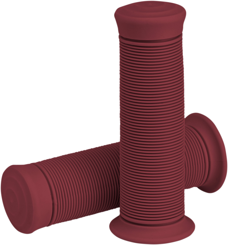 BILTWELL Grips - Kung Fu - 1" - Oxblood