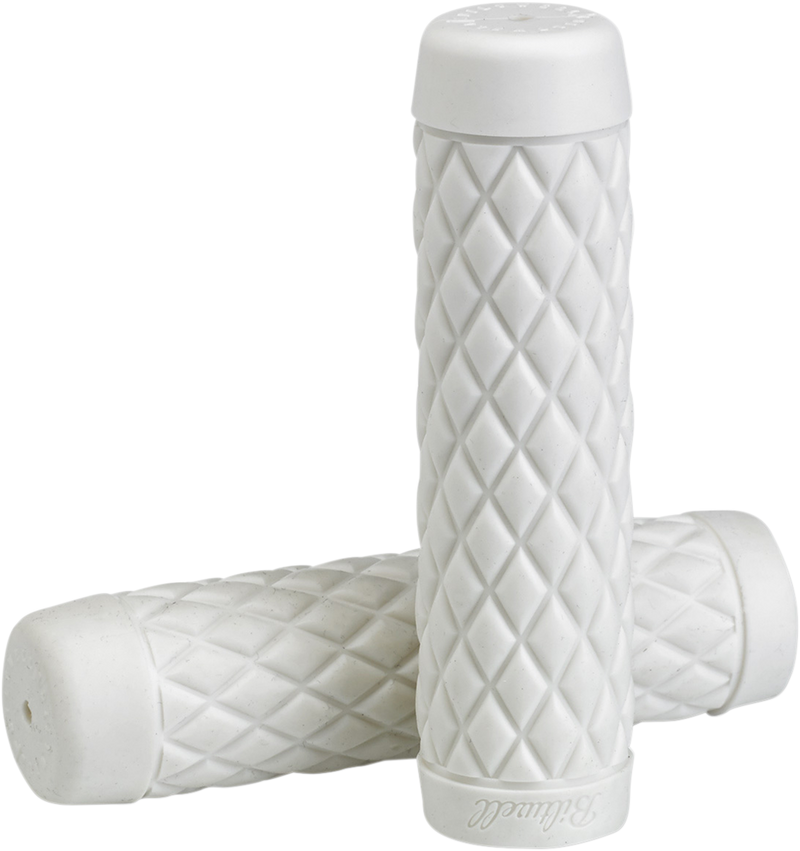 BILTWELL Grips - Torker - 1" - White