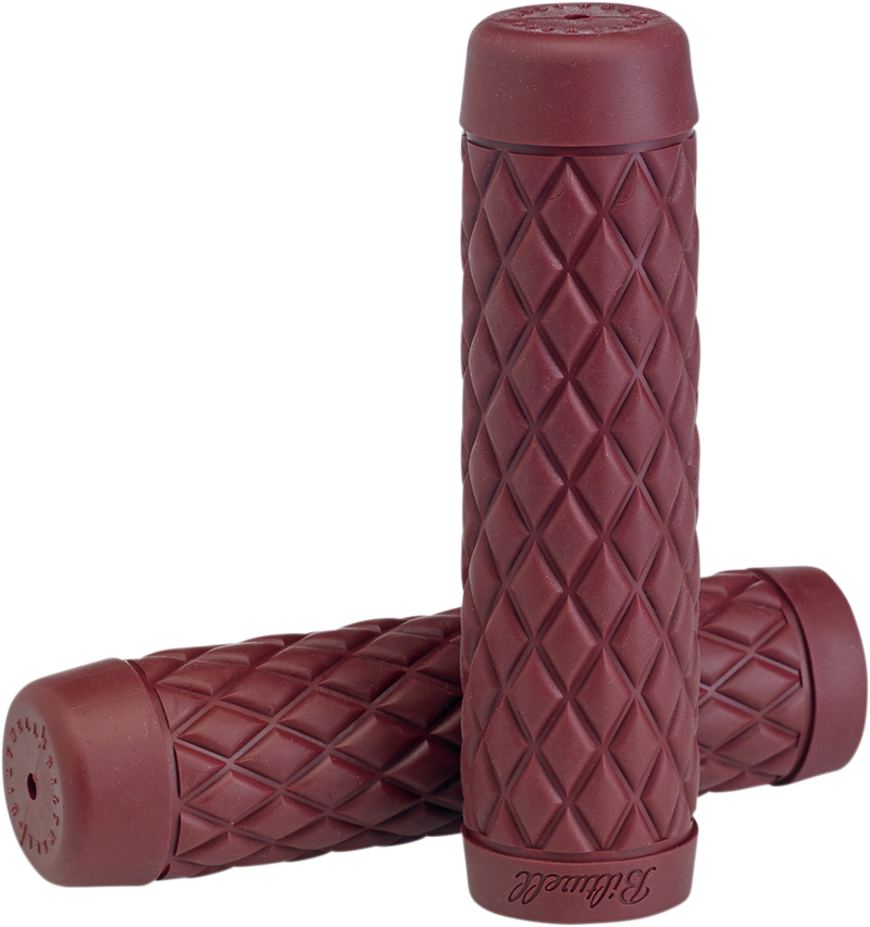 BILTWELL Grips - Torker - 1" - Oxblood