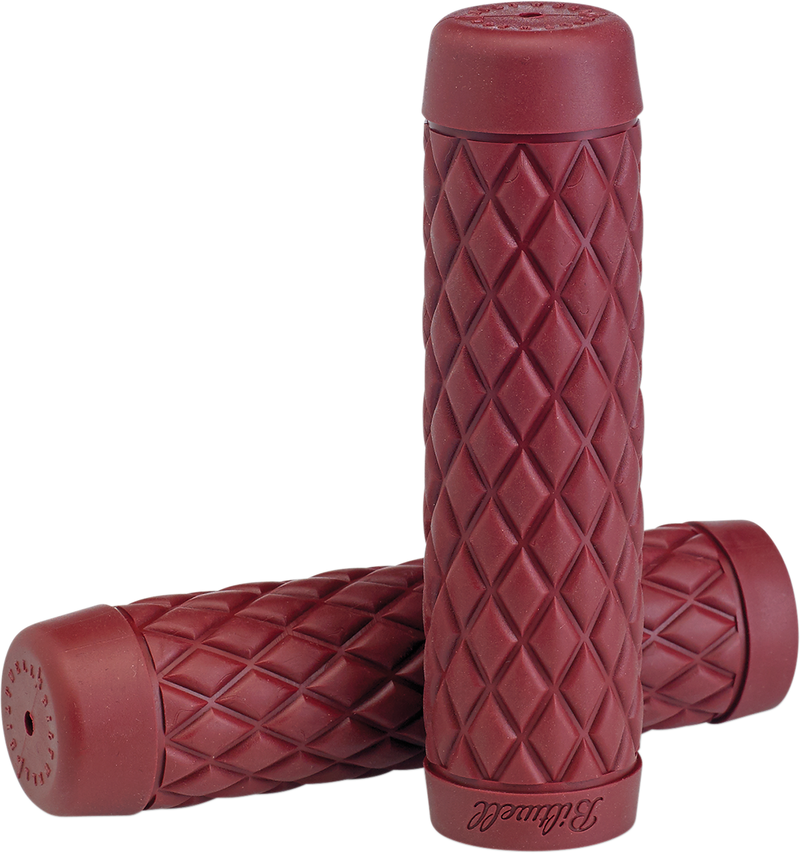 BILTWELL Grips - Torker - 7/8" - Oxblood