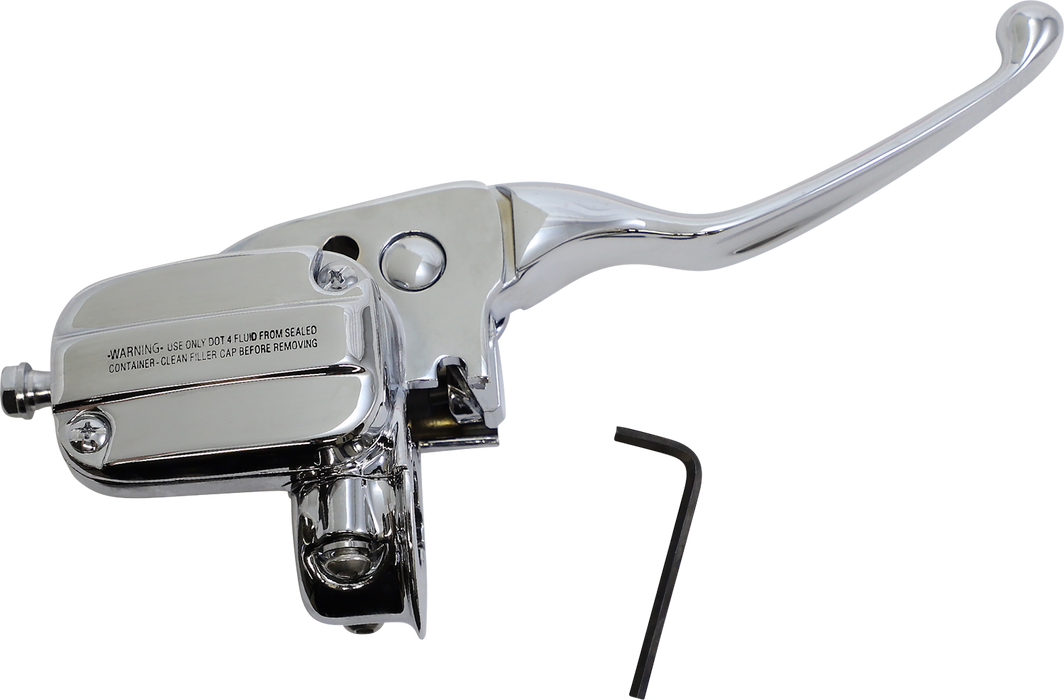 DRAG SPECIALTIES Replacement ABS Front Brake Master Cylinder Assembly - 19/32" - Chrome