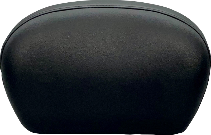 LE PERA Sissy Bar Pad - Large - Smooth - Dull Black - '08-'22 SOFTAIL & TOURING