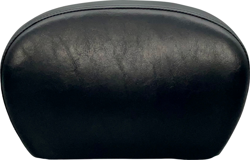 LE PERA Sissy Bar Pad - Large - Smooth - Shiny Black - '08-'22 SOFTAIL & TOURING