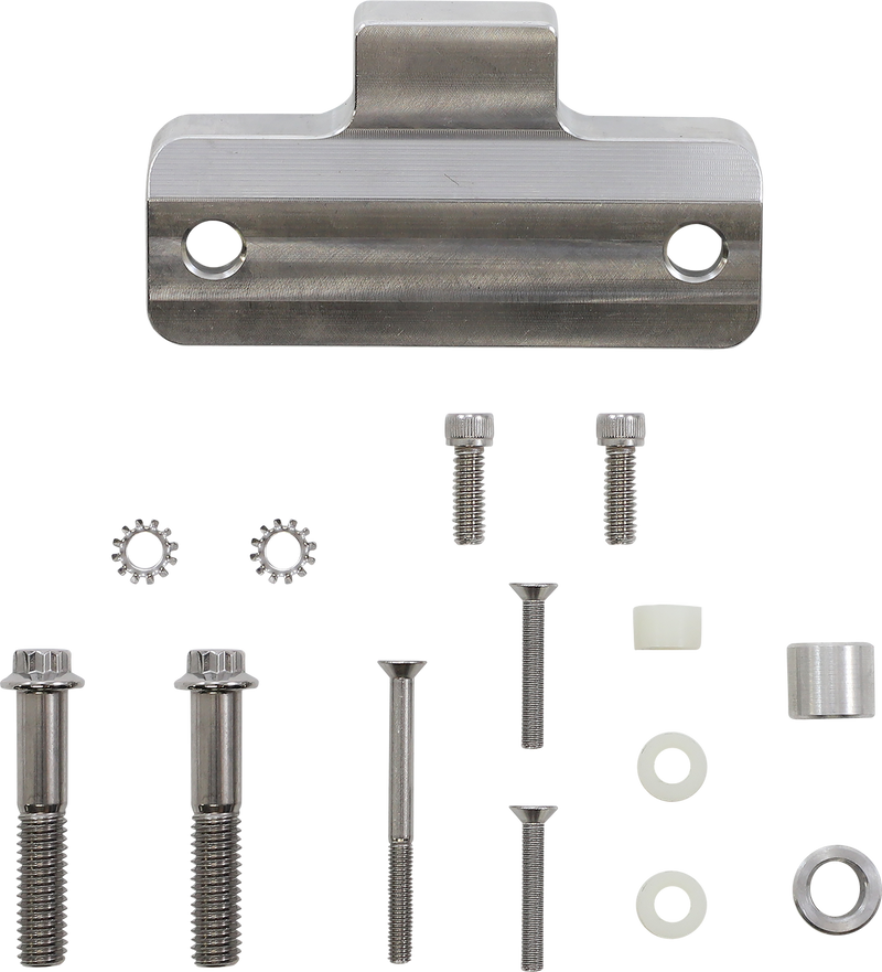 SLYFOX Gauge Mount - Unfinished - '15-'22 SOFTAIL & TOURING