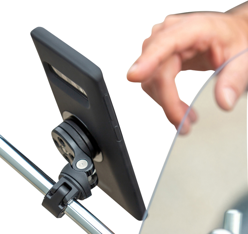SP CONNECT Mirror Mount Pro - Phone - Black 53233