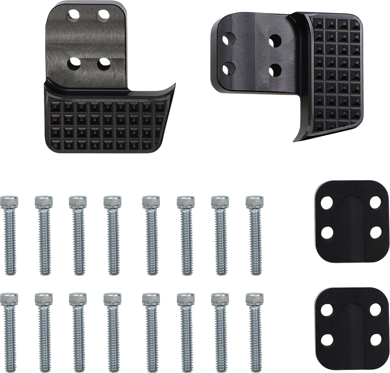 THRASHIN SUPPLY CO. Apex Floorboard Tail Extension with Lift Kit Black