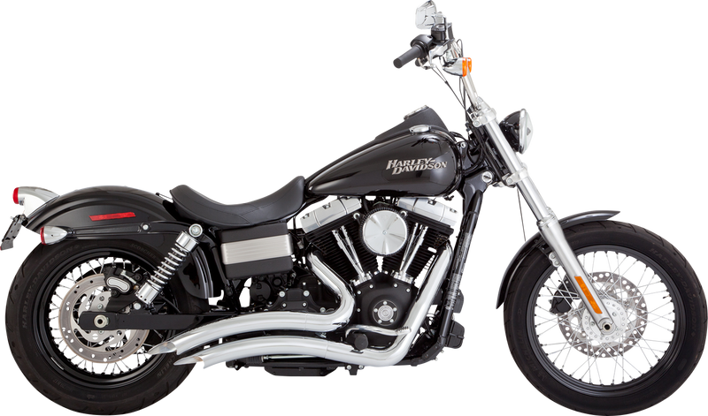 VANCE & HINES Big Radius Exhaust System - Chrome - '10-'17 DYNA MODELS