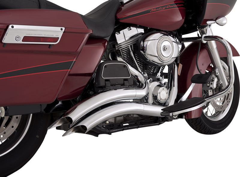 VANCE & HINES Big Radius Exhaust System - Chrome - '10-'16 TOURING MODELS