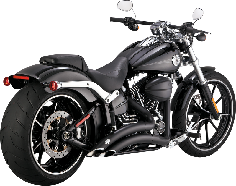 VANCE & HINES Big Radius Exhaust System - Black - '13-'17 SWITCHBACK MODELS