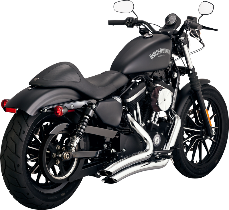 VANCE & HINES Big Radius Exhaust System - Chrome - '14-'21 SPORTSTER MODELS