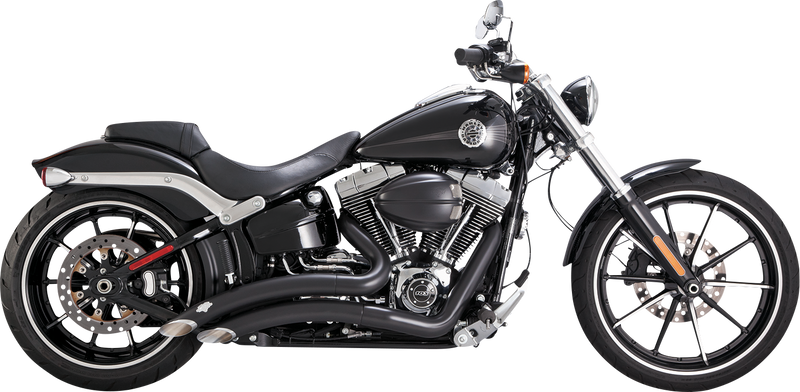 VANCE & HINES Big Radius Exhaust System - Black - '13-'17 SWITCHBACK MODELS