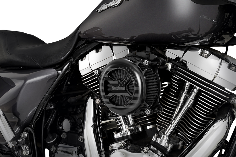 VANCE & HINES VO2 America Air Cleaner - Black -'02-'7 DYNA & SOFTAIL & TOURING
