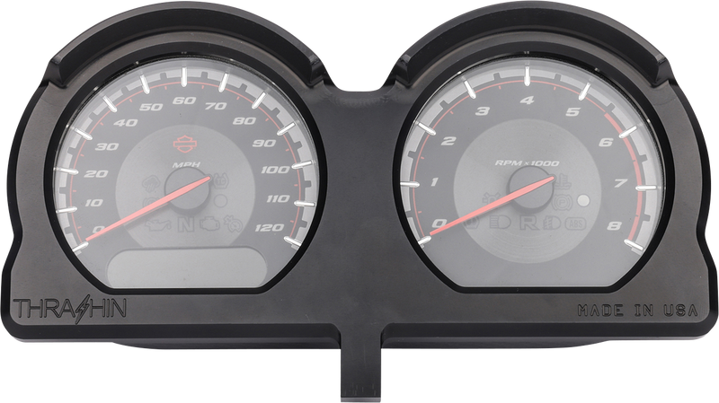 THRASHIN SUPPLY CO. Gauge Relocation Kit - Black