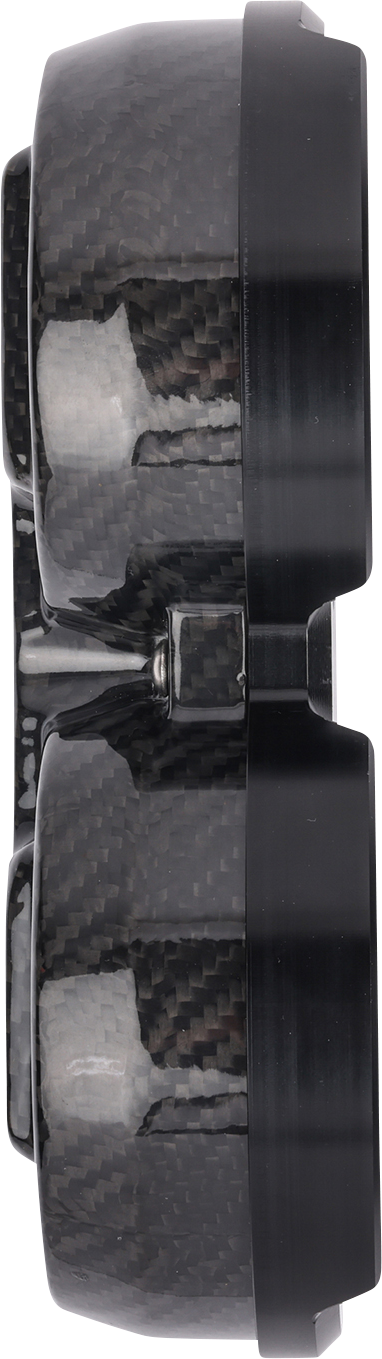 THRASHIN SUPPLY CO. Gauge Relocation Kit - Black