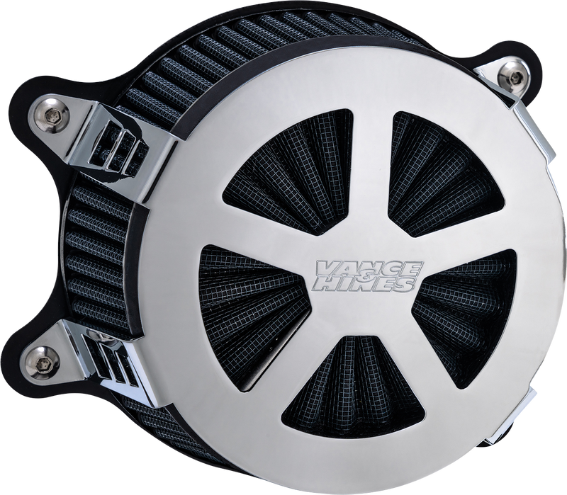 VANCE & HINES VO2 Radiant V Air Intake - Chrome -'91-'22 SPORTSTER