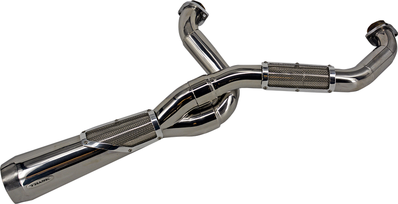 TRASK 2-into-1 Big Sexy Exhaust System - Polished Stainless Steel