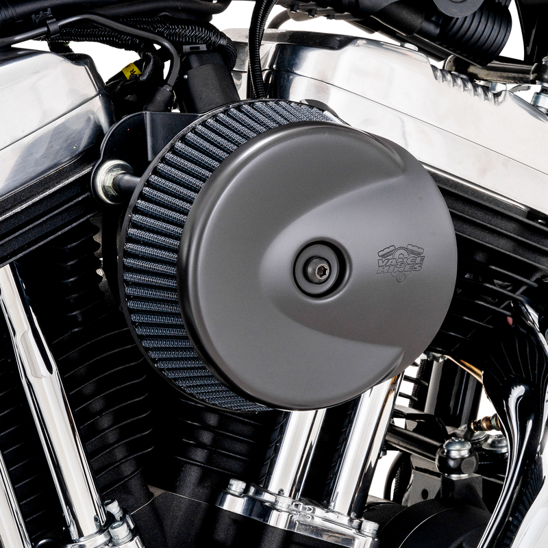 VANCE & HINES VO2 Stingray Air Intake Kit - Matte Black -'02-'17 DYNA & SOFTAIL & TOURING
