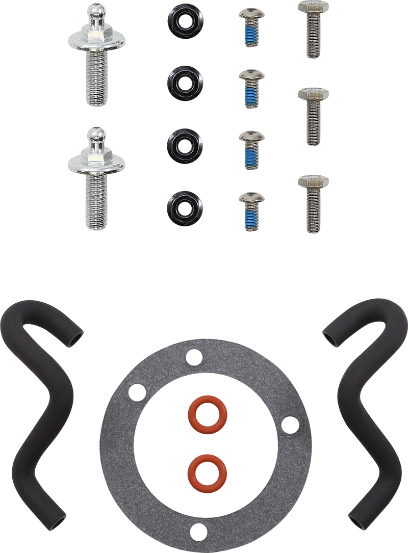 VANCE & HINES VO2 Cage Fighter Air Intake Kit - Chrome -'99-'17 DYNA & SOFTAIL & TOURING