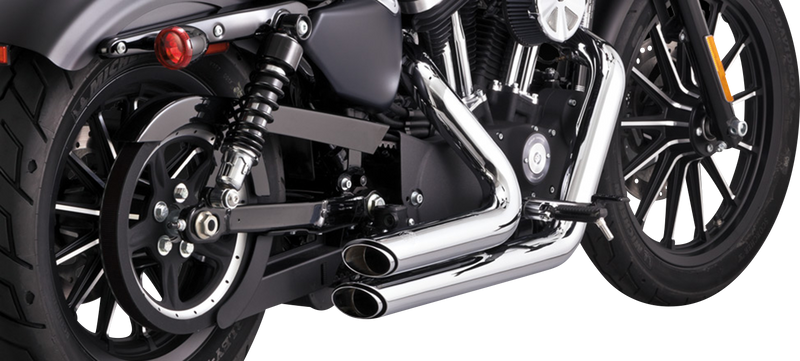 VANCE & HINES Shortshots Staggered Exhaust System - Chrome - '14-'21 SPORTSTER ***