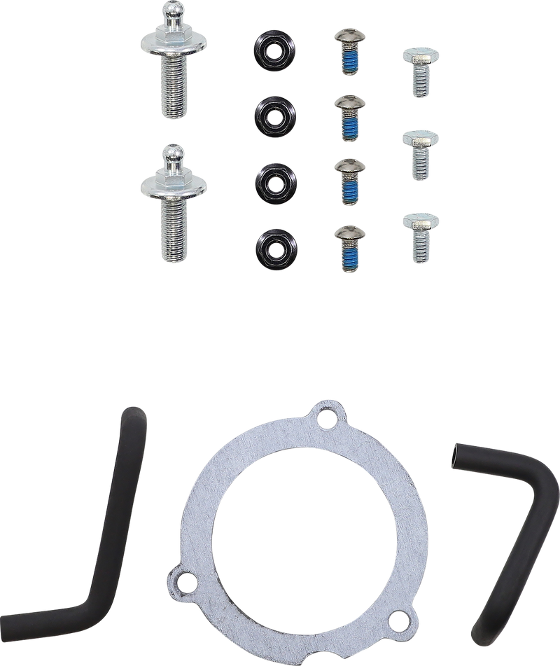 VANCE & HINES VO2 Cage Fighter Air Intake Kit - Chrome -'17-'245 SOFTAIL & TOURING