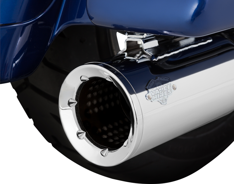 VANCE & HINES Pro Pipe Exhaust System - Chrome - '17-'24 TOURING MODELS